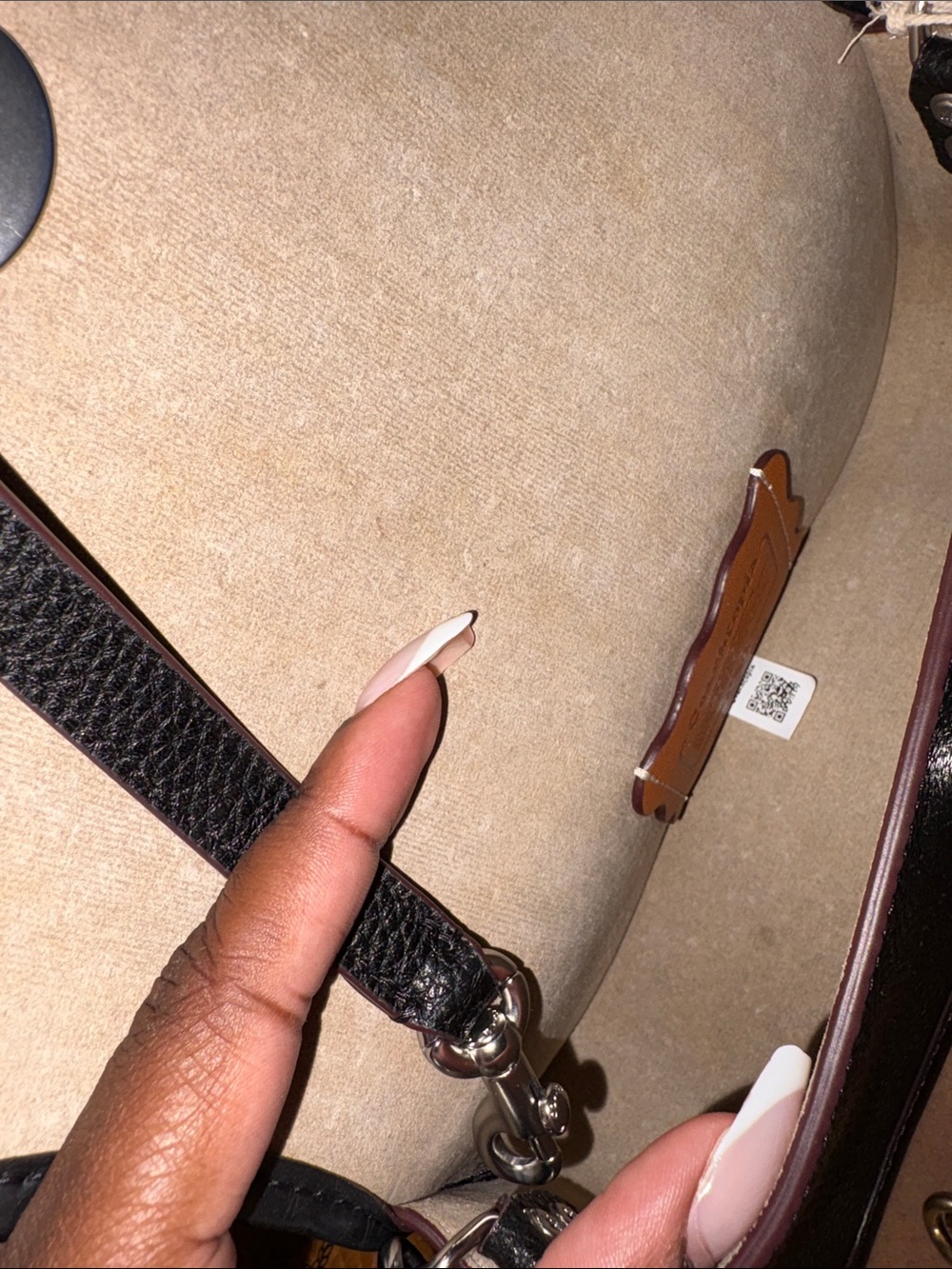 Coachtopia Wavy Dinky Bag With Crossbody Strap - Picture 4 of 5